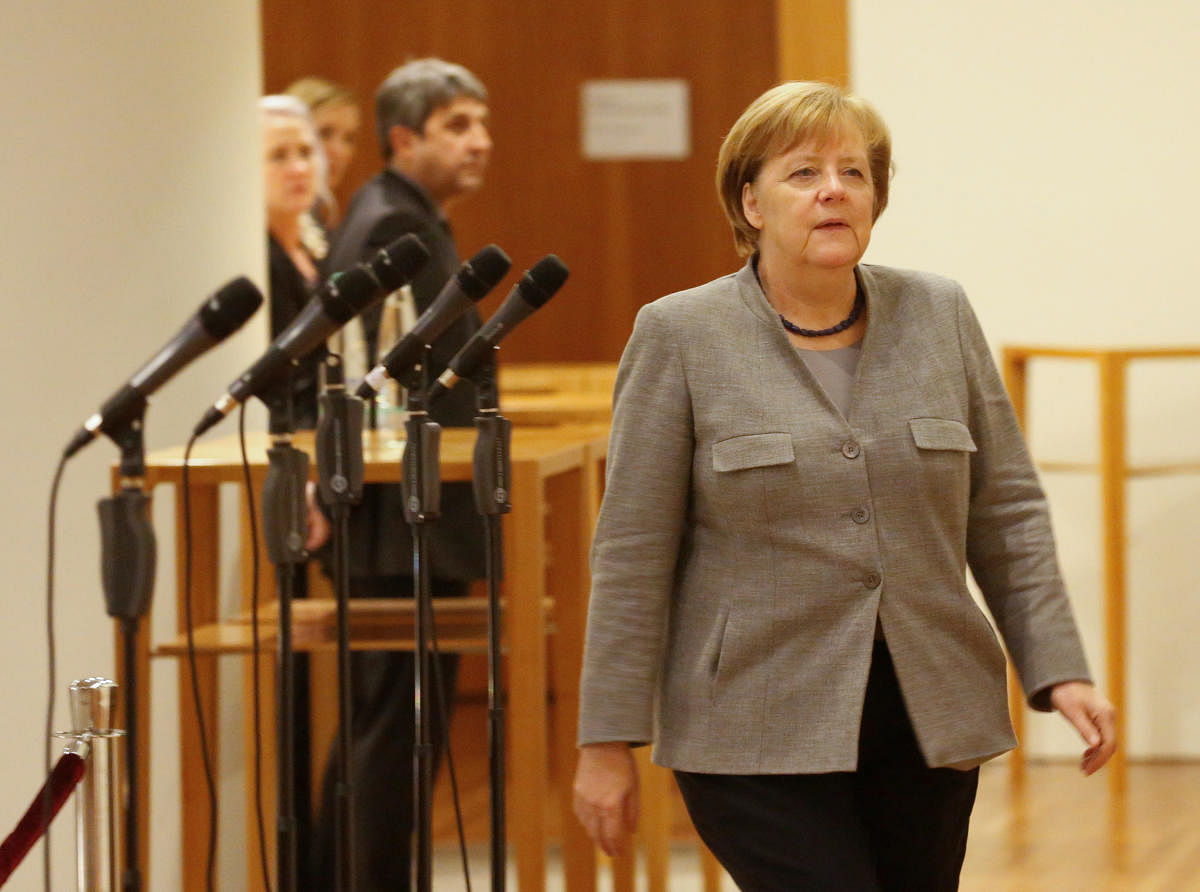 Angela Merkel. REUTERS