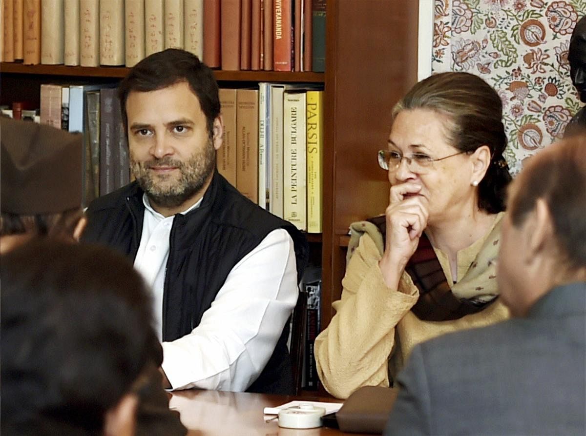 Rahul Gandhi is expected to be elevated to the post of party head sometime soon. PTI photo.