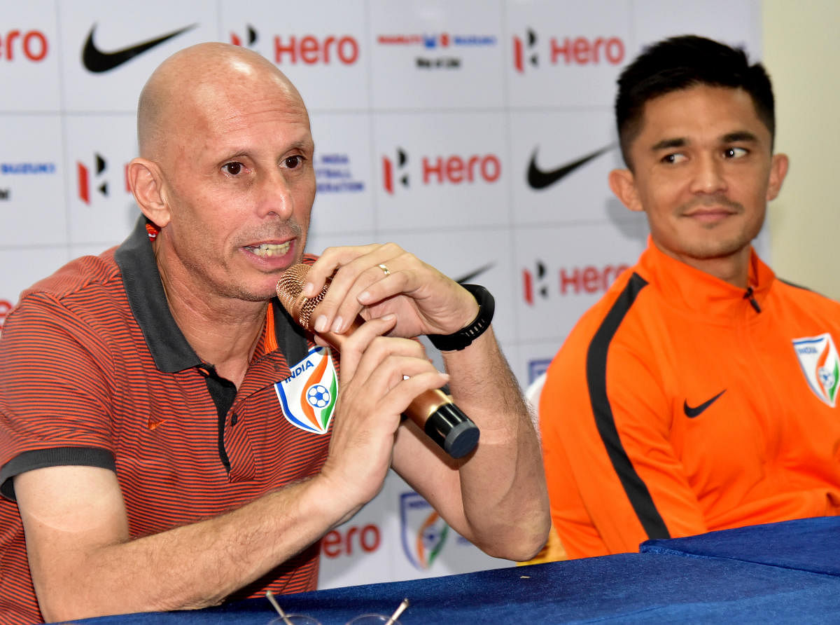 Head Coach Stephen Constantine (left) is expected to be handed a contract extension in March, 2018. DH file photo
