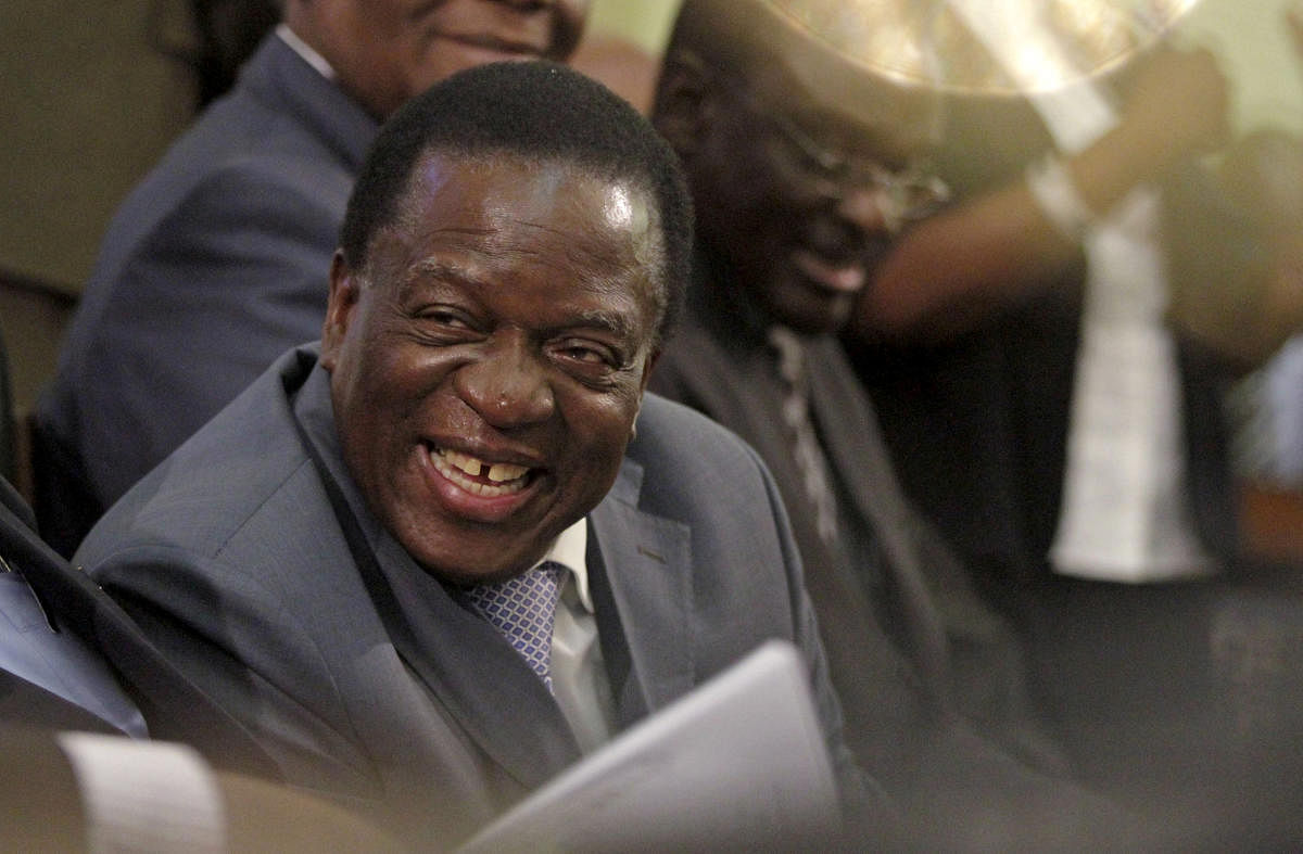 Zimbabwe Vice-President Emmerson Mnangagwa. Reuters file photo