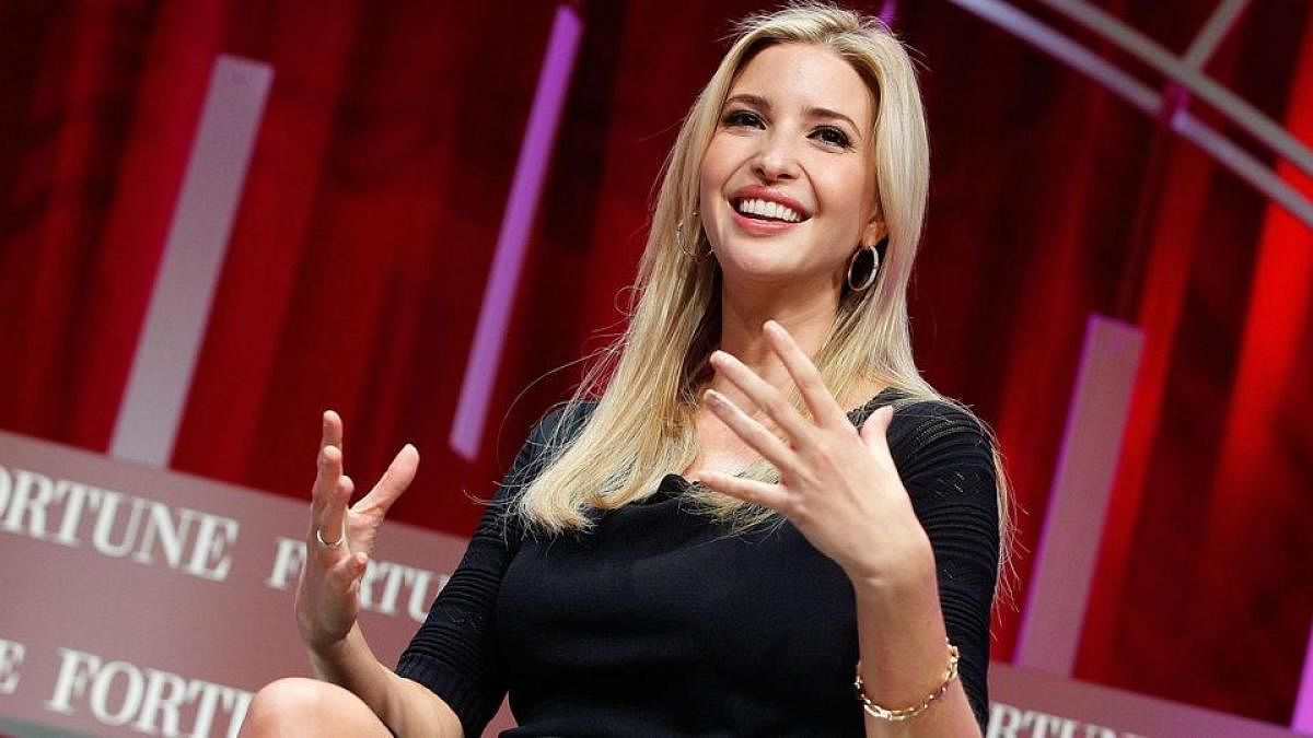 Ivanka will lead a high-powered American delegation of officials, women entrepreneurs and businessmen for the Global Entrepreneurship Summit, which starts on November 28. DH photo.