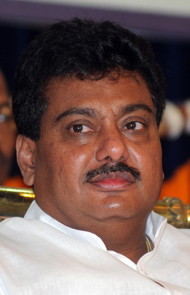 M B Patil, Water Resources Minister