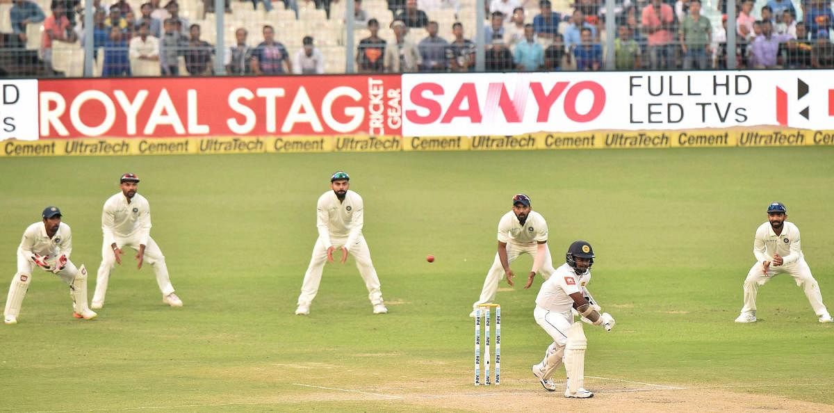 The touring side dominated India for most of the first test at Kolkata's Eden Gardens but the world's top-ranked test side made a stunning comeback in the drawn match. PTI file photo