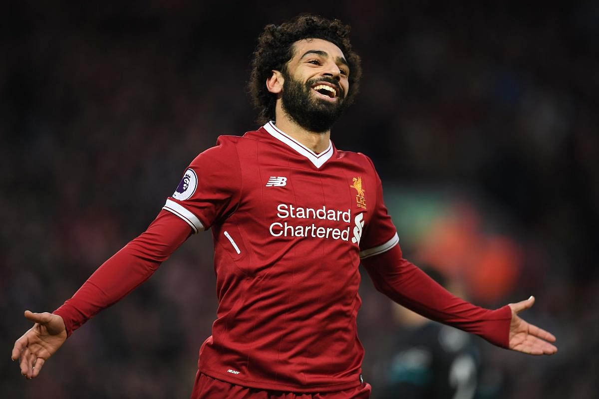 MAN IN FORM Liverpool's Mohamed Salah will be looking to heap misery on his former club Chelsea when the Blues visit Anfield on Saturday. AFP