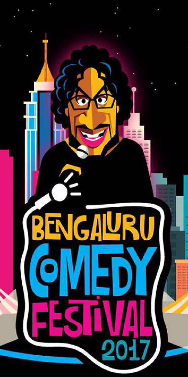 Mumbai comic Karunesh Talwar beckons crowds at the Bengaluru Comedy Festival