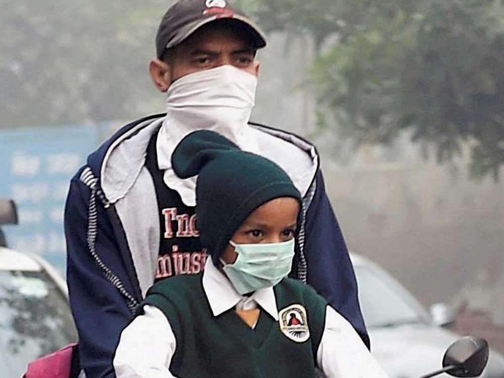 The study also probes some of the yet-unexplored links between air pollution and a person's mental health. File photo