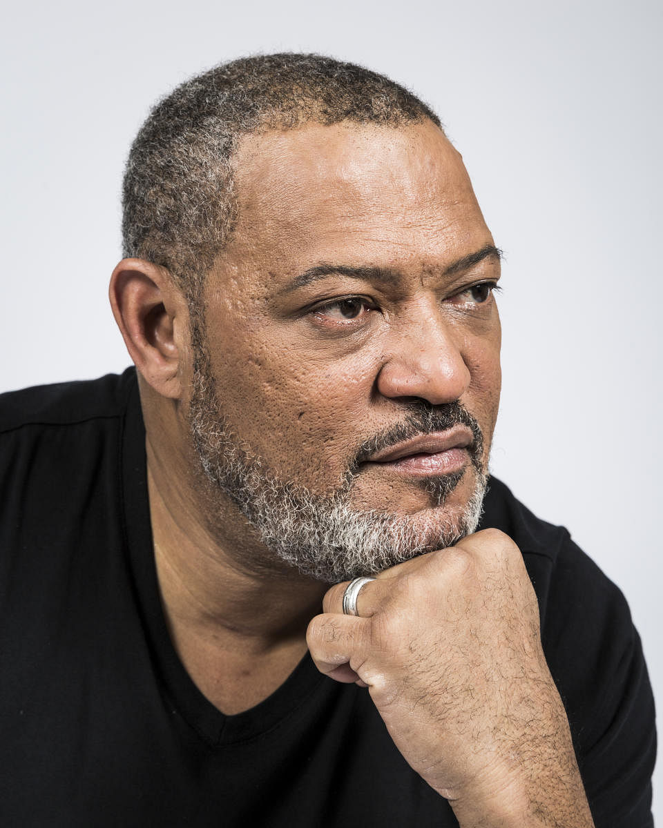 What makes Laurence Fishburne cry?
