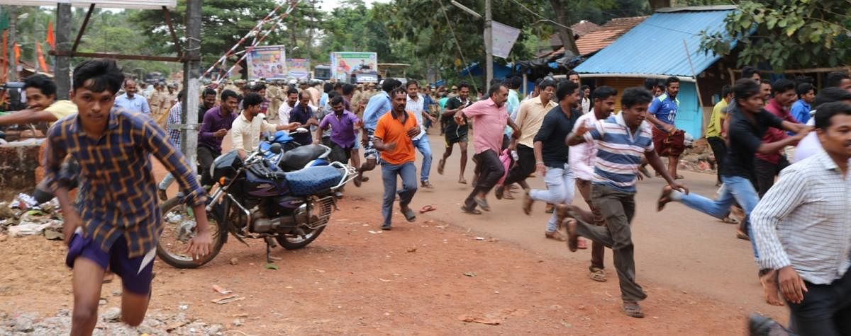 Five injured in communal clash