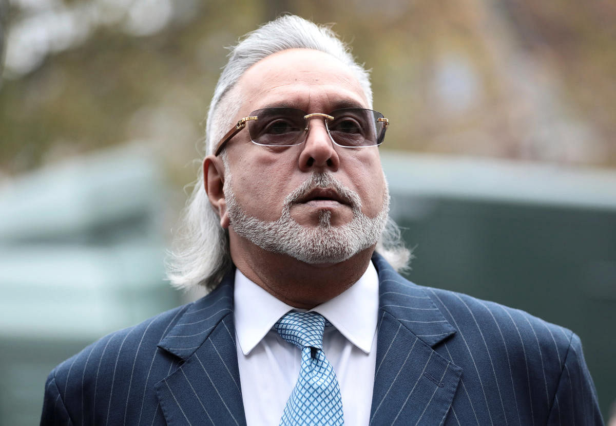 Vijay Mallya arrives at Westminster Magistrates Court in London, Britain, December 4, 2017. REUTERS