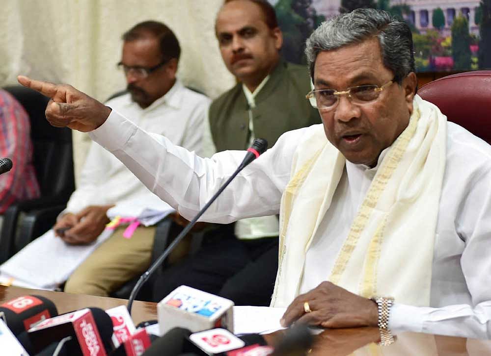 Siddaramaiah hit out at Anantkumar Hegde, saying he was unfit to be a union minister.