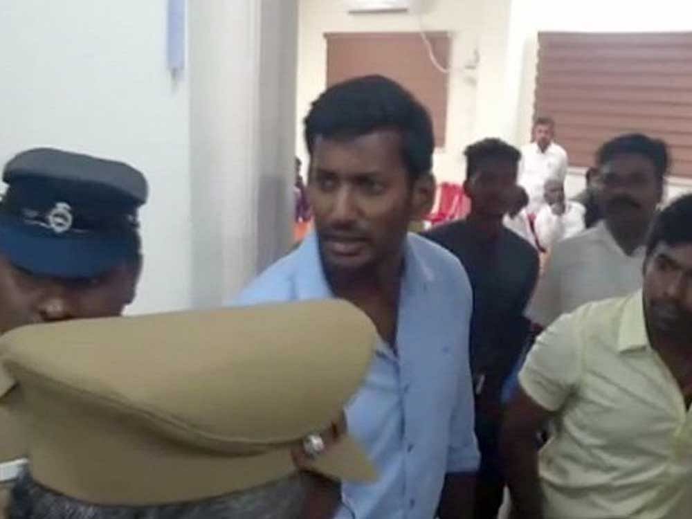 Answering a question on the reason for the rejection, Vishal, who also heads Tamil Film Producers Council, said a complaint was filed claiming that two signatures in his nomination form belonged to some others. ANI