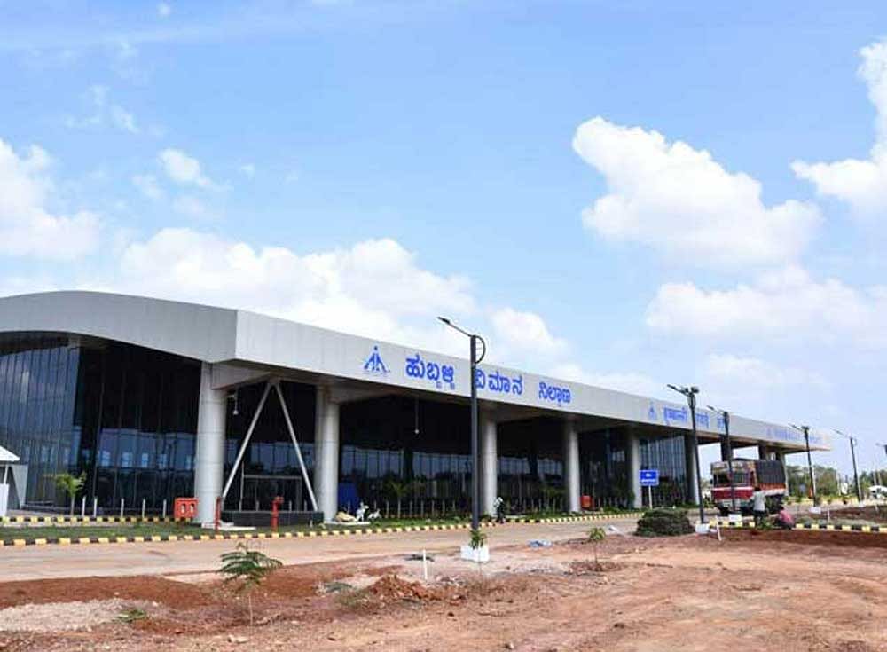 Civil Aviation Minister Ashoka Ganapathy Raju will inaugurate the new terminal, MP Prahalad Joshi informed reporters here on Thursday.  DH file photo