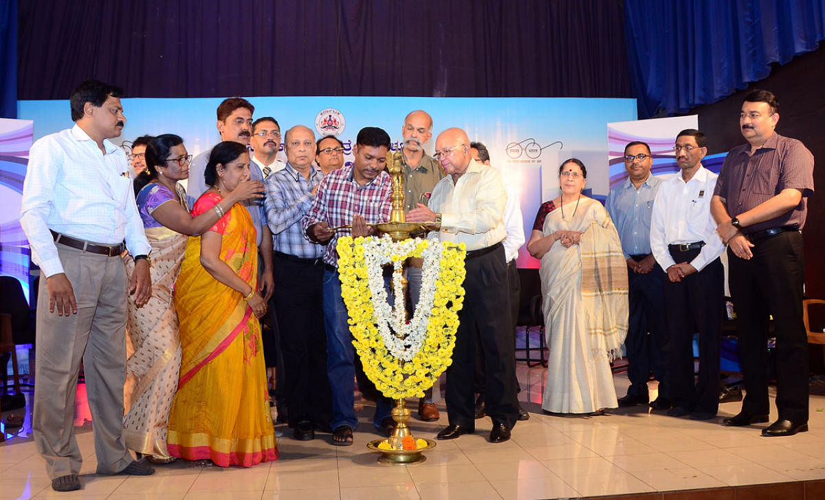 with picDeputy Commissioner Sasikanth Senthil inaugurates Kayakalpotsava organised by District Wenlock Hospital, in Mangaluru on Saturday.