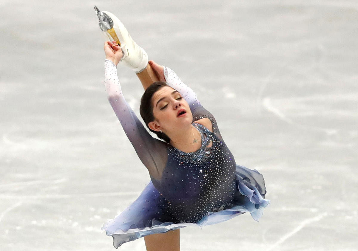 With the IOC allowing select Russian athletes to participate at the 2018 Winter Games, Evgenia Medvedeva will be keen to make the most of the opportunity. REUTERS