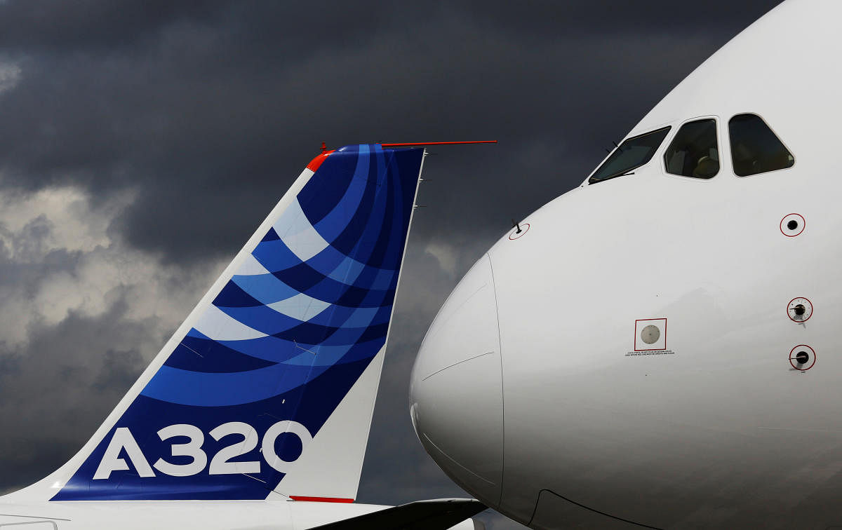 Police said in a statement today that the woman, who wasn't named, was escorted off the Airbus A320 (Above) and ordered to pay a security of 5,000 euros. Reuters file photo for representation.