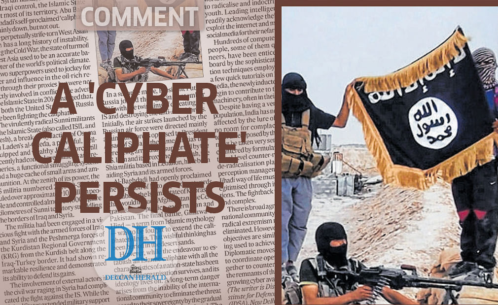 A 'cyber caliphate' persists
