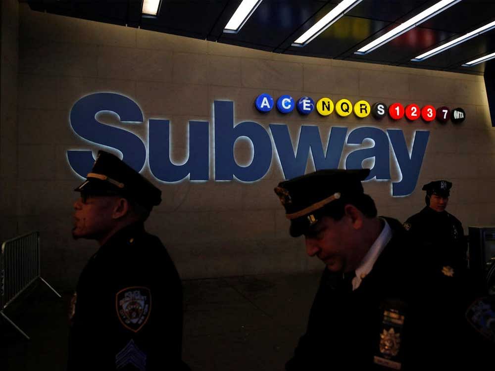 The blast took place in the subway station at the Port Authority bus terminal, not far from the city's iconic Times Square. Reuters Photo
