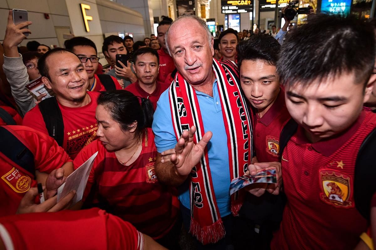 Luiz Felipe Scolari recently ended a two-and-a-half year stint with a club side in China. Reuters