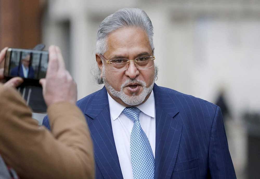 Mallya and related concerns Ladywalk LLP, Rose Capital Ventures Ltd and Orange India Holdings are listed as respondents. file photo