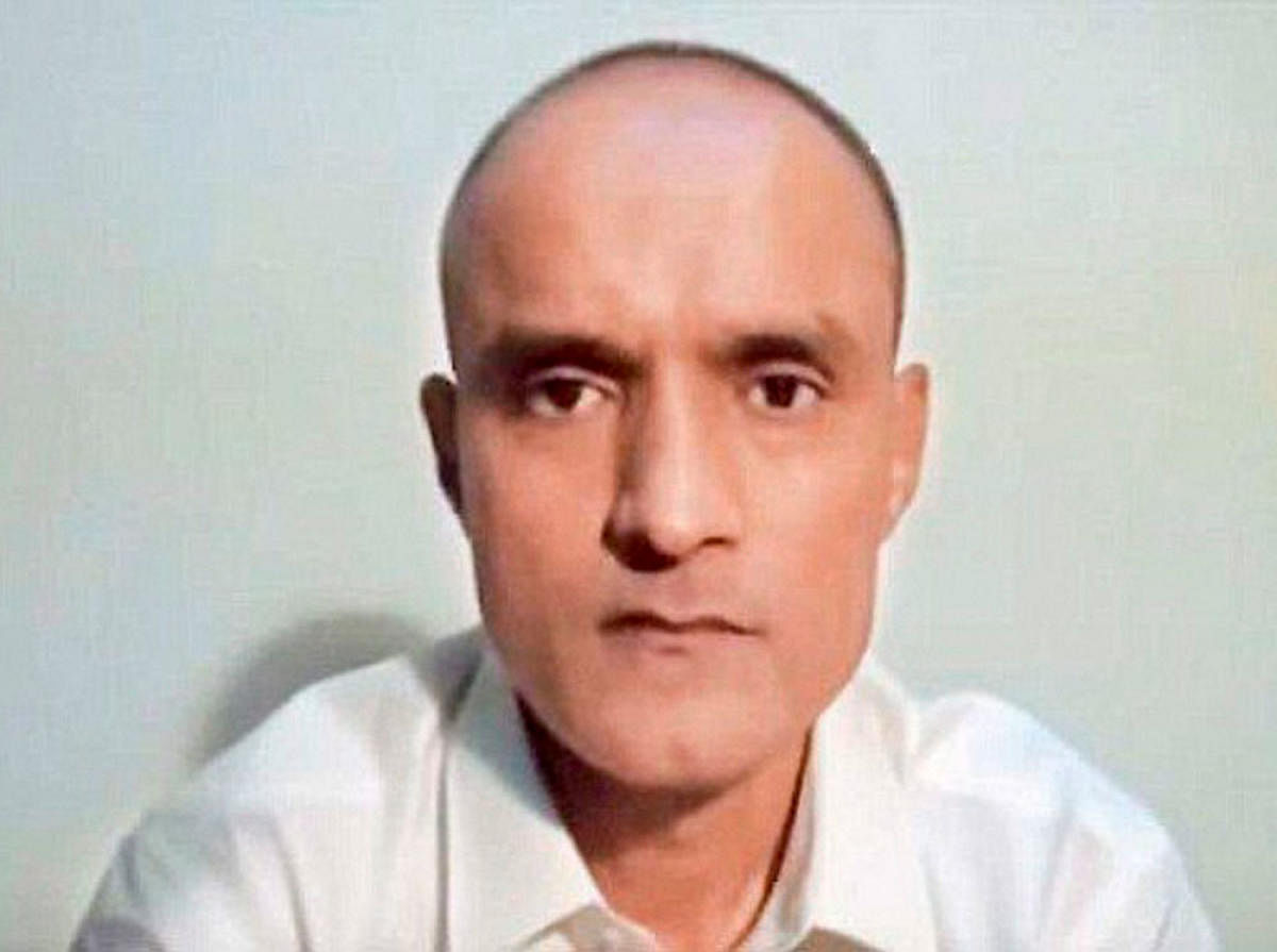 Jadhav, 47, was sentenced to death by a Pakistani military court on charges of espionage and terrorism in April, following which India moved the ICJ in May. PTI file photo