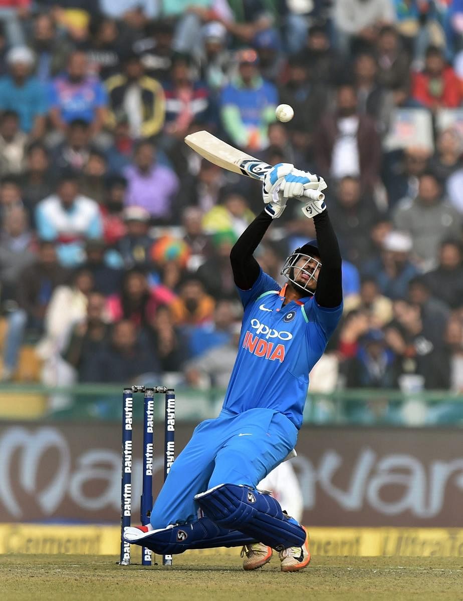 SENSATIONAL Shots like these makes the talented Shreyas Iyer a treat to watch when on song. PTI
