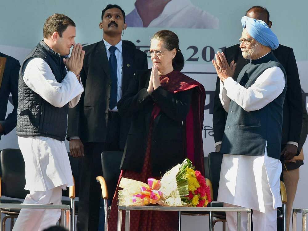 Sonia Gandhi, who headed the 132-year-old Congress for the last 19 years, also thanked party leaders and workers for the support she received during her tenure as its chief. PTI Photo