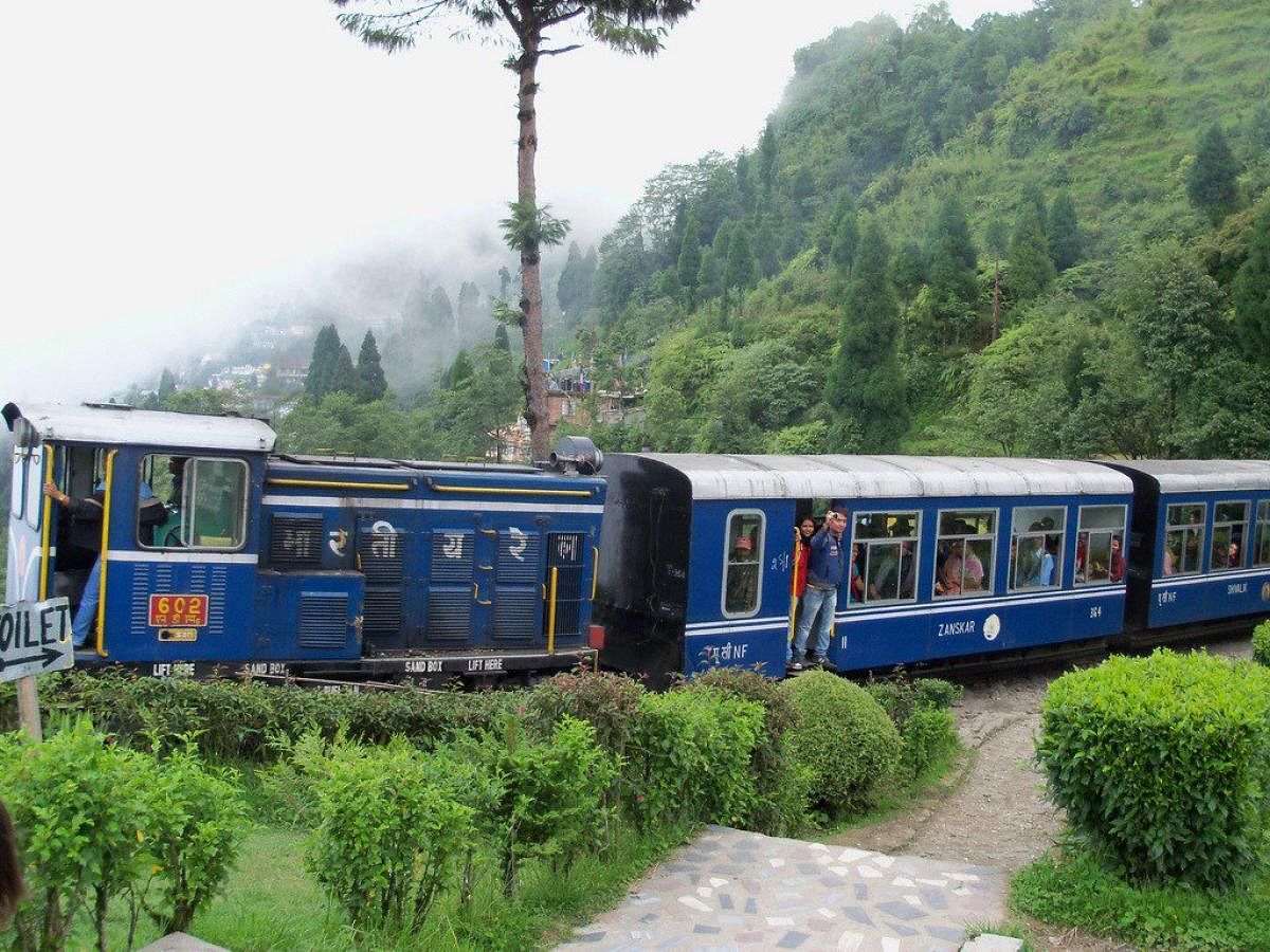 The iconic heritage narrow gauge toy train of Darjeeling resumed its full-length journey from Siliguri in the plains to the hill station.