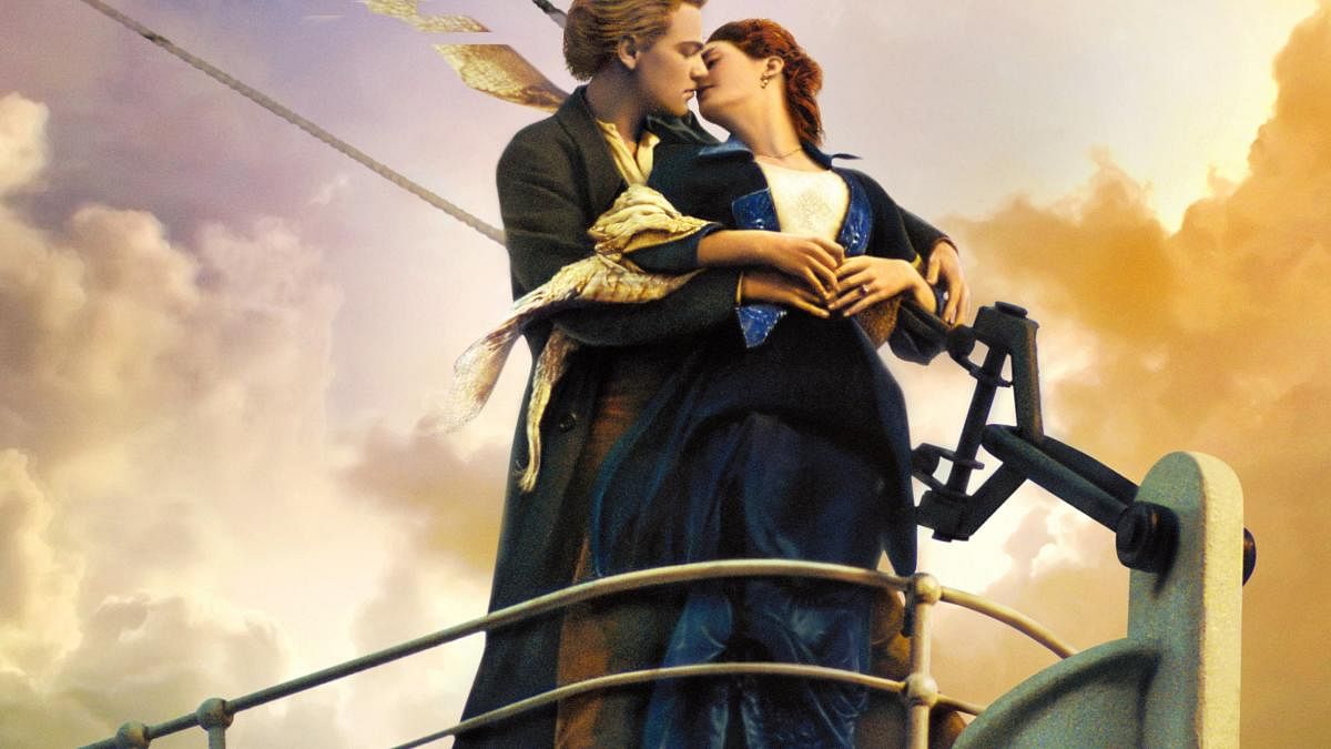 Leonardo DiCaprio and Kate Winslet in Titanic Movie. File image.