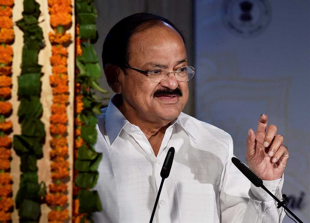 Naidu said that when women were given reservation in panchayats, many had claimed that it was the woman's husband who was actually ruling. pti photo.