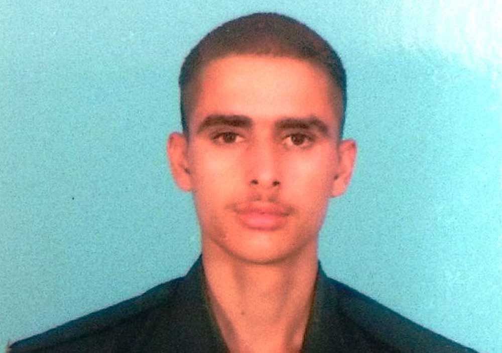 Koushal Singh's corpse was recovered from the Naugam sector of Kupwara. ANI/twitter photo.