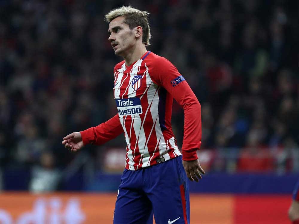 Atletico Madrid and France forward Antoine Griezmann. Reuters photo.