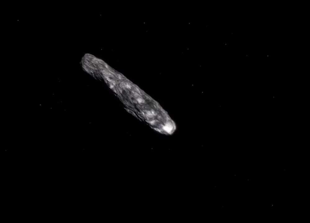 Worldwide investigations into the mysterious, cigar- shaped object that passed close to Earth show that the way our planets and asteroids are formed is very similar to the systems around other stars in our galaxy. file photo