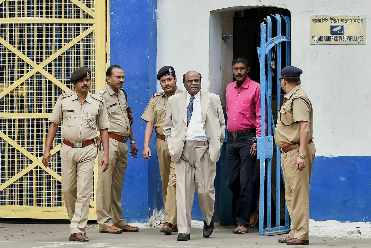 Justice Karnan released from Kolkata jail