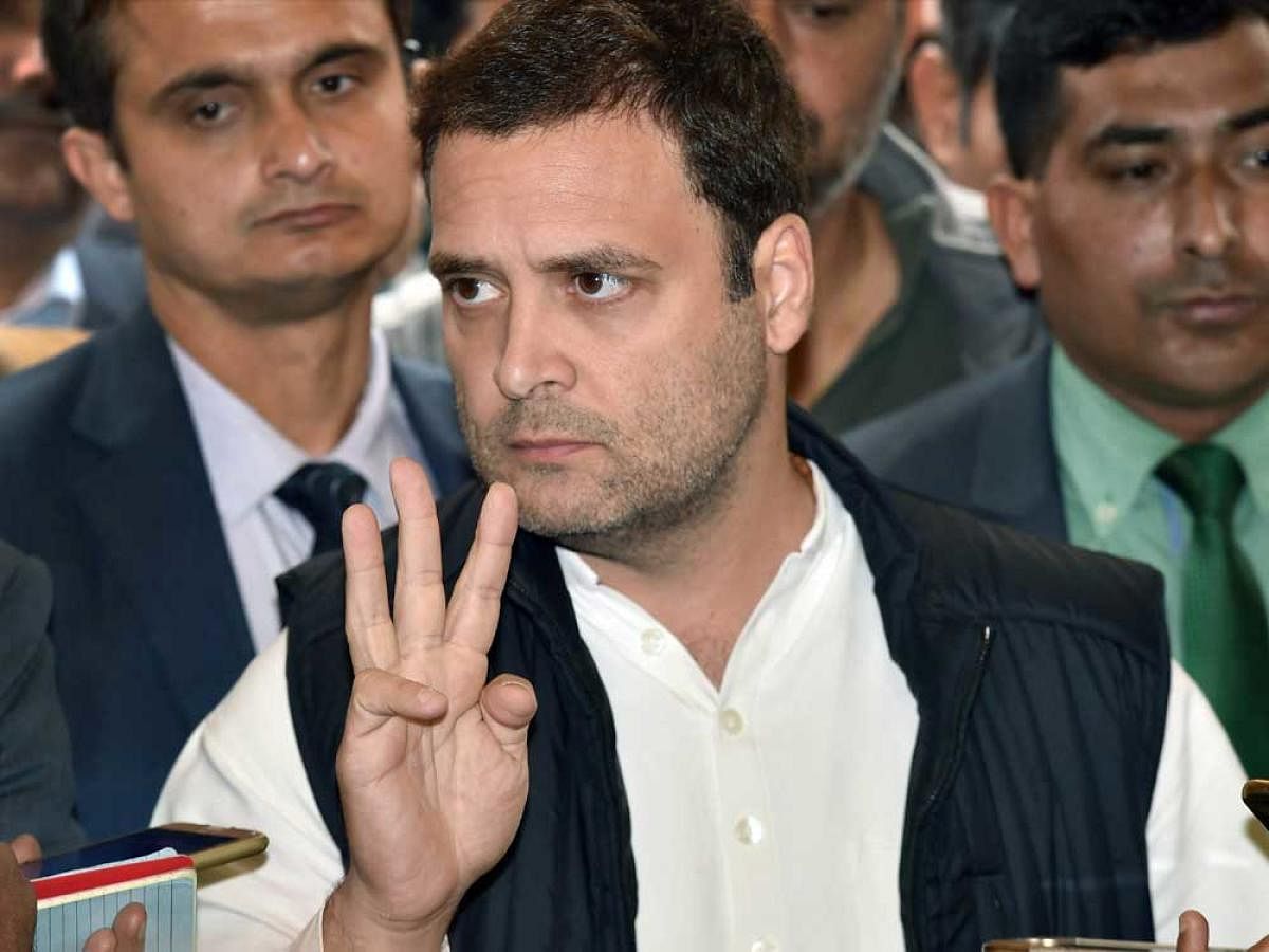 Rahul Gandhi's elevation as party president has brought about a resurgence in the Congress, its Karnataka unit today said, expressing the hope that his charm will work in the state Assembly polls after Gujarat. PTI file photo