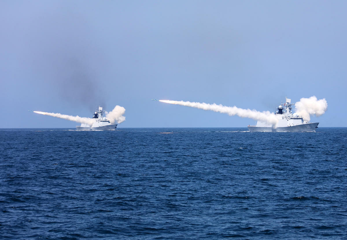 The frequent drills have created enormous threat to security in the Taiwan Strait, according to Taiwanese Defence Minister Feng Shih-kuan.