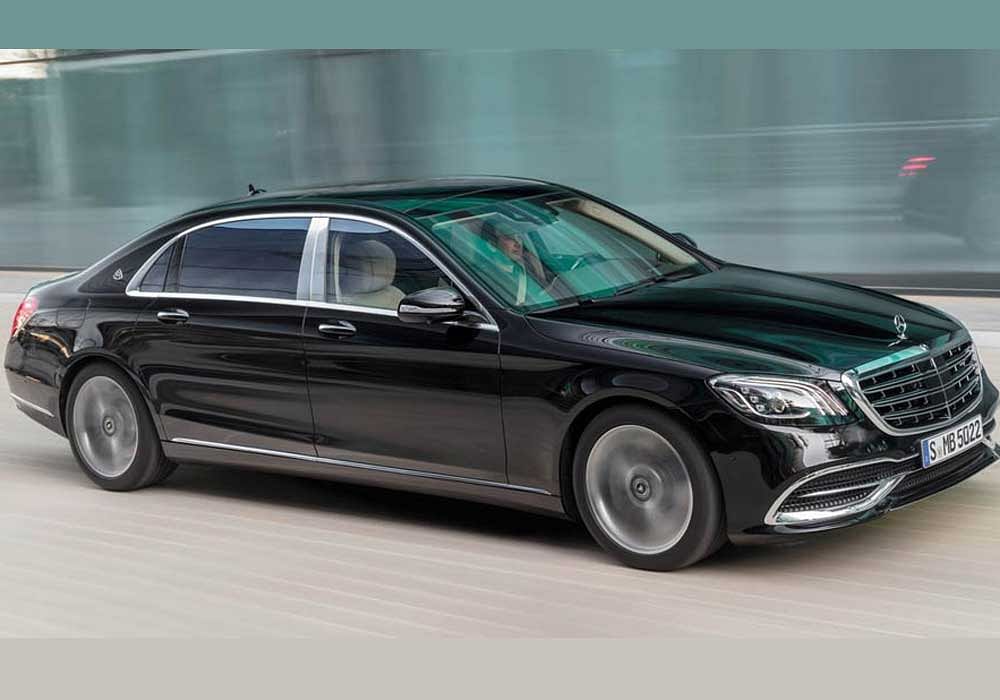 The Mercedes S 650. Twitter photo.