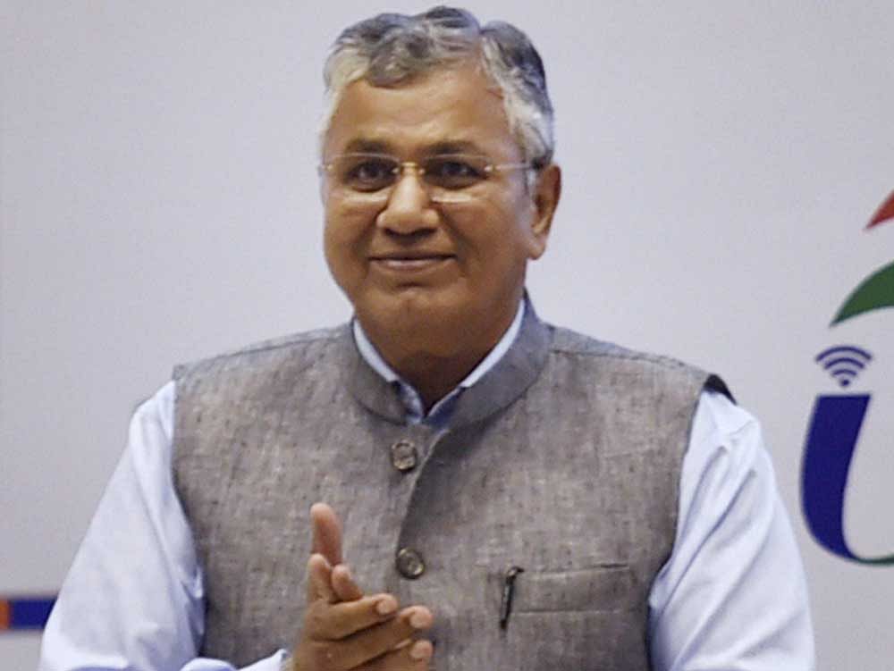 Minister of State for Corporate Affairs P P Chaudhary. PTI File Photo