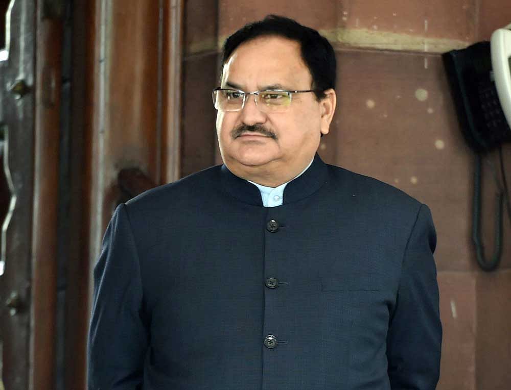 Congress members protested the introduction of the National Medical Commission Bill by Health Minister JP Nadda, demanding that it be sent to the parliamentary standing committee for thorough scrutiny. PTI File Photo