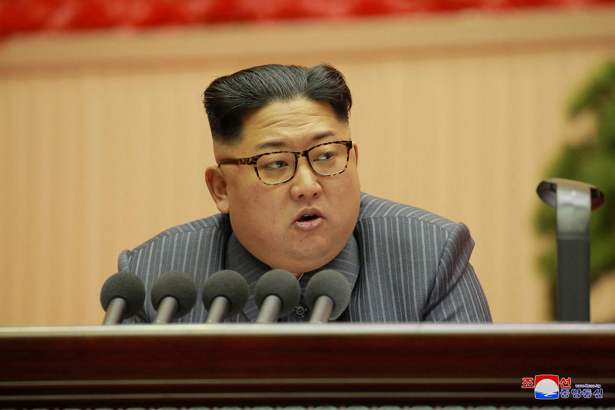 North Korean leader Kim Jong Un. Reuters