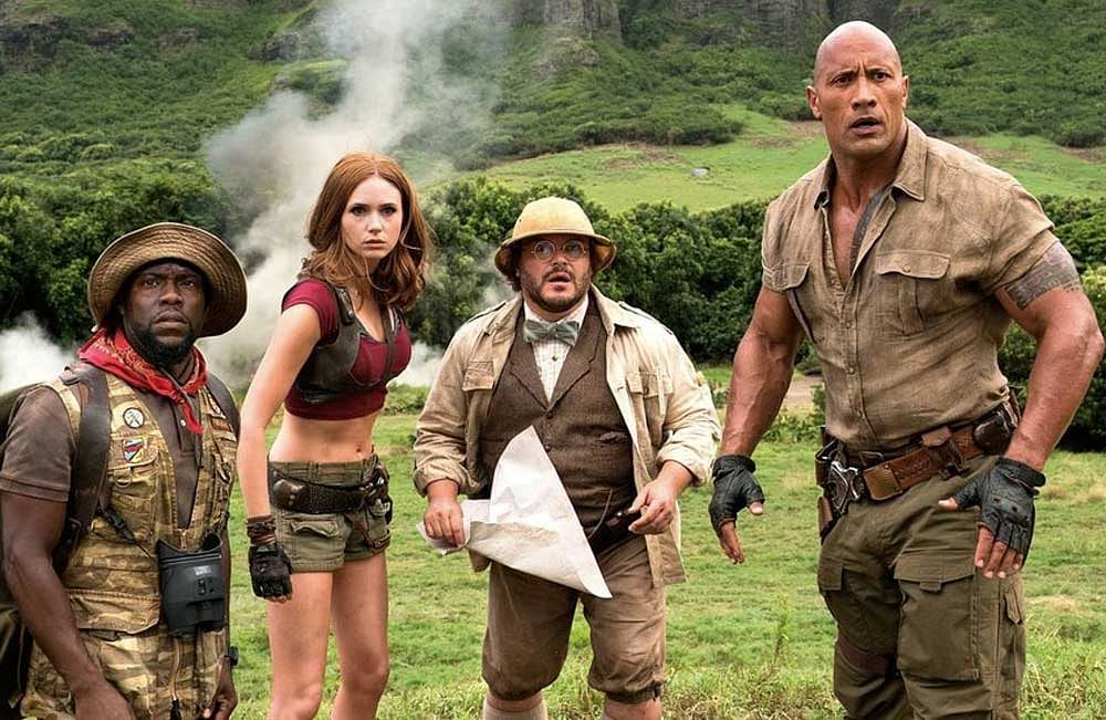 A still from Jumanji: Welcome to the jungle
