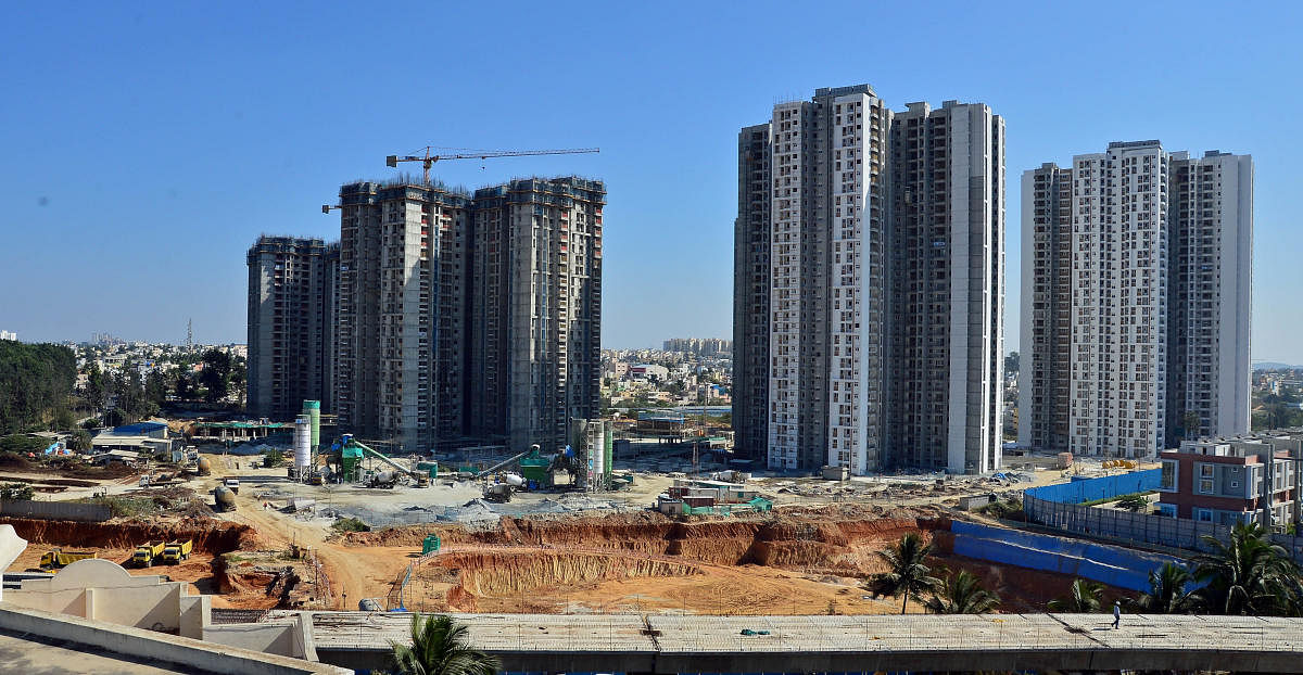 Real estate developers and consultants expect housing sales to improve, although gradually, as prices have become stable after much-needed correction in last few years and interest rates on home loans have softened. File photo