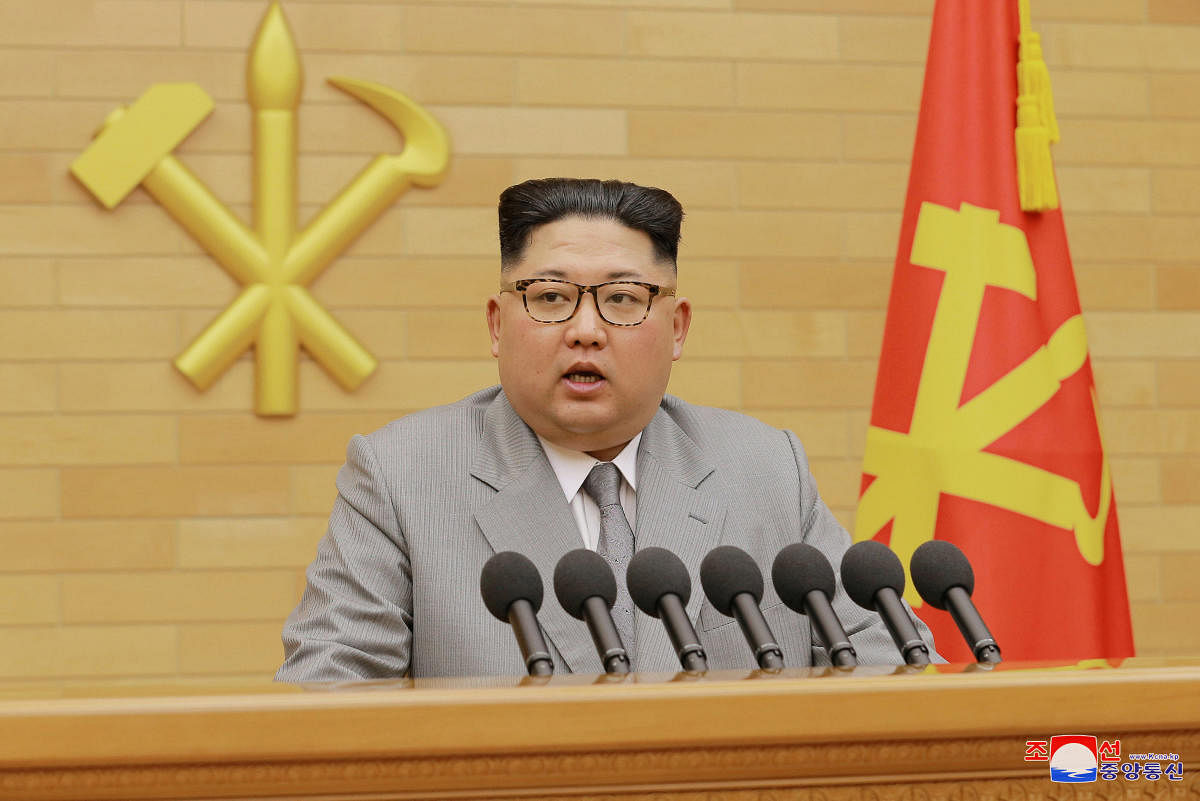North Korea's leader Kim Jong Un. REUTERS