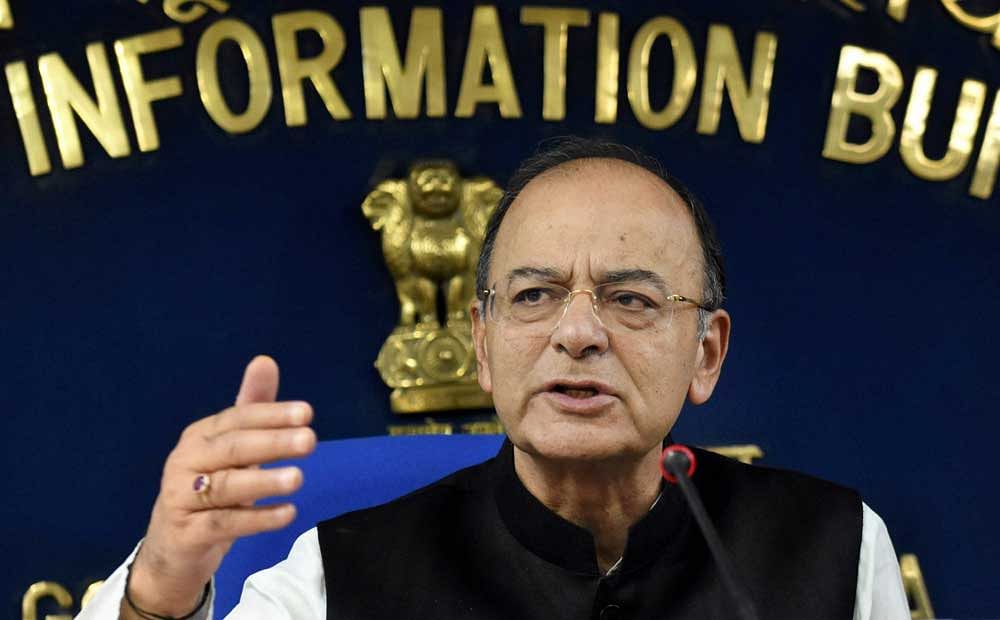 According to the announcement by Jaitley, the bonds will not carry the name of the donator and can only be encashed only through a designated bank account of the recipient. PTI file photo.