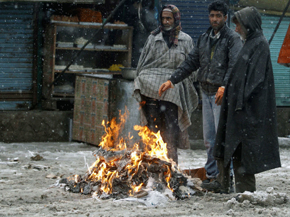 According to a report from the district headquarter, Kherati (70) died due to cold at Miranpur town. file photo