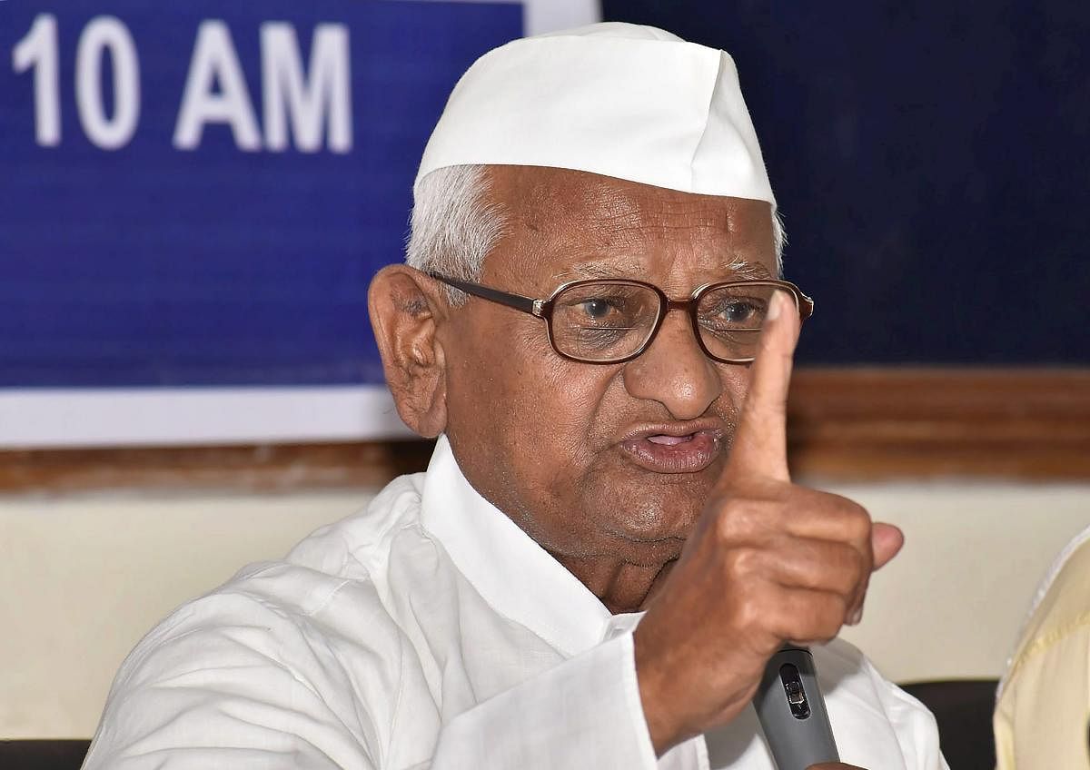 Anna Hazare, social activist