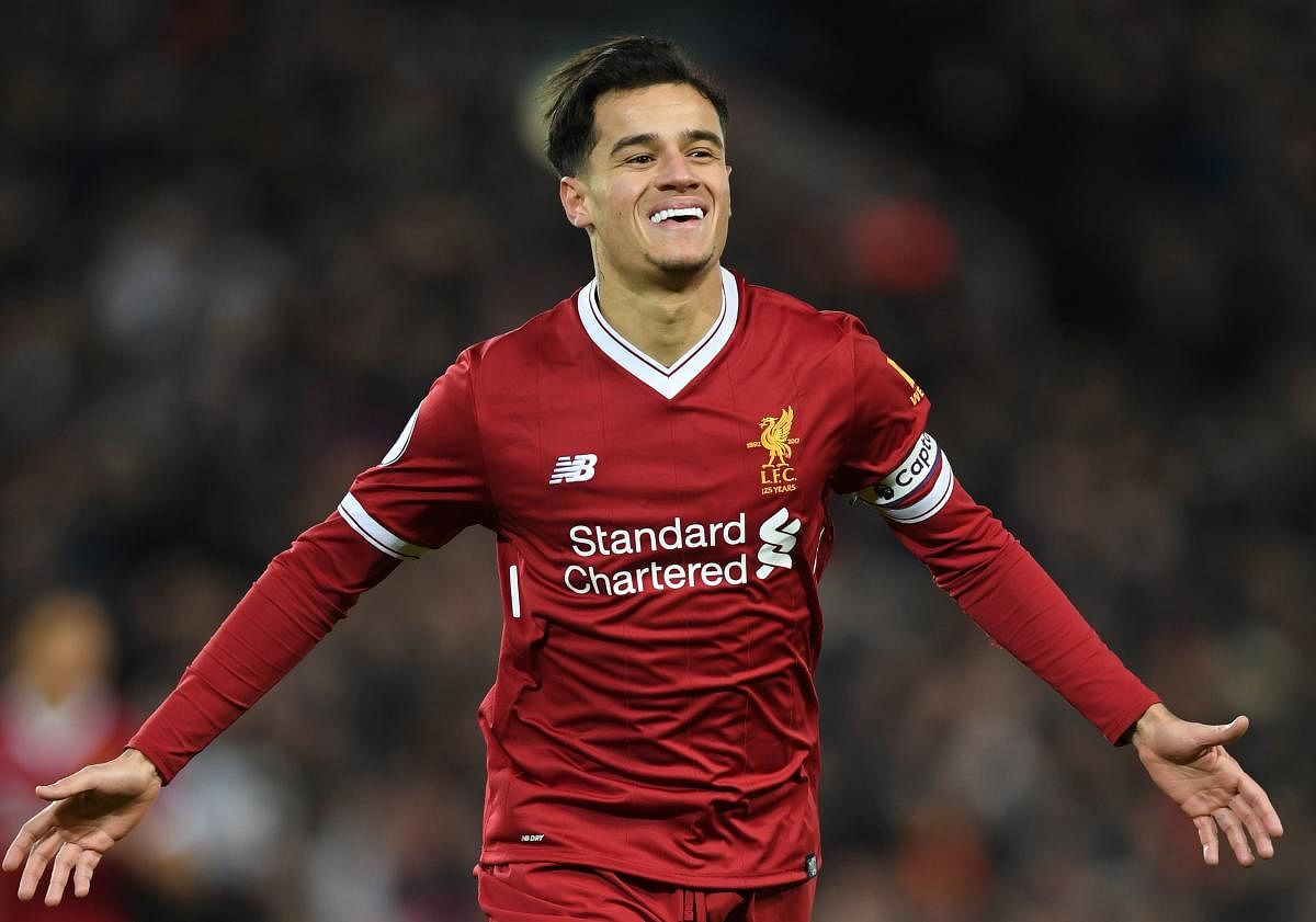 BIG MOVE After failing in the summer, Barcelona will finally swoop Brazilian midfielder Philippe Coutinho for an astounding price. AFP