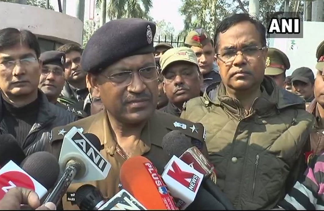 Aligarh police chief Rajesh Pandey said on Monday that the room at the hostel, where Mannan had been living, was raided and articles, including some literature and other documents had been recovered from there. Picture courtesy ANI
