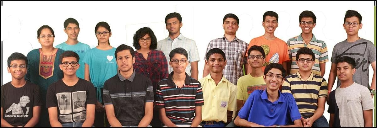 Achievers from CFAL, Mangaluru, in National Olympiads.