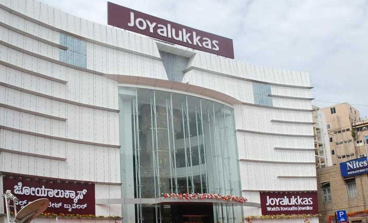 The action is being carried out against Kerala-based jewellery group Joyalukkas and another firm connected with it. Picture courtesy Twitter