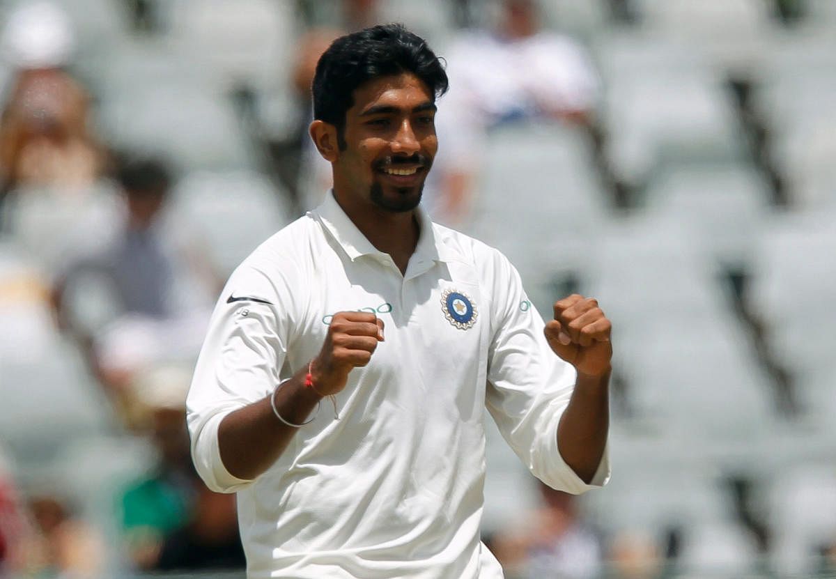 NEW GAME: Jasprit Bumrah says he took some time to adjust to the conditions on offer in South Africa. Bumrah picked up four wickets in the first Test. REUTERS